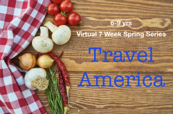 The image for 6-9 yrs "Travel America" Virtual 7 Week Spring Series